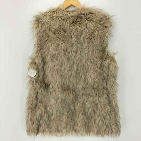 ベルシュカ BERSHKA フェイクファーベスト レディース import:L