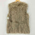 ベルシュカ BERSHKA フェイクファーベスト レディース import:L