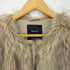 ベルシュカ BERSHKA フェイクファーベスト レディース import:L