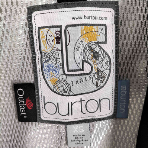 バートン BURTON Outlast 止水ジップ スノーボードジャケット スノボウェア テック レディース JPN:XS