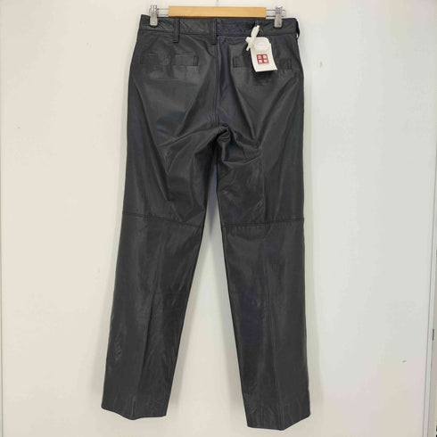 イッセイミヤケメン ISSEY MIYAKE MEN 11AW カウレザーパンツ メンズ JPN:2