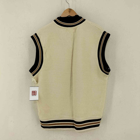 ザラ ZARA パイピング チルデンベスト メンズ import:M