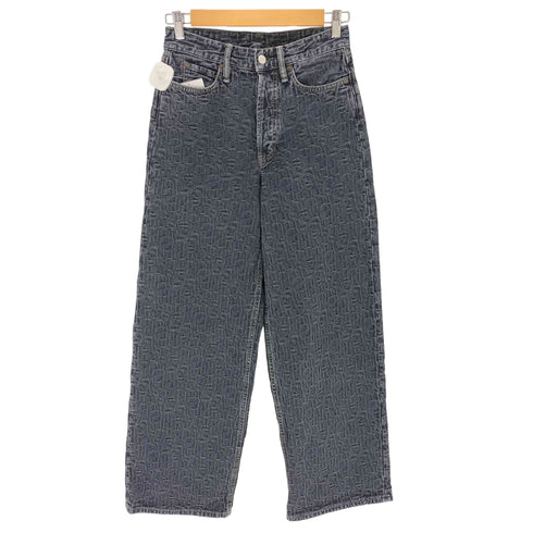 アクネストゥディオズ ACNE STUDIOS 1981f fn monogram dark バギーフィットジーンズ レディース cn 160/60a eur32
