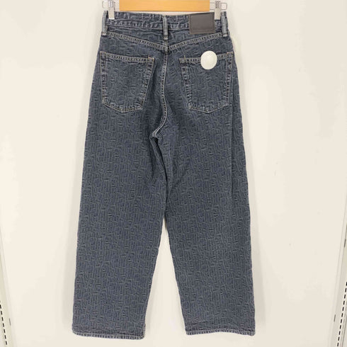 アクネストゥディオズ ACNE STUDIOS 1981f fn monogram dark バギーフィットジーンズ レディース cn 160/60a eur32