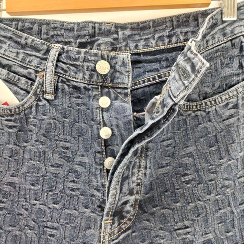 アクネストゥディオズ ACNE STUDIOS 1981f fn monogram dark バギーフィットジーンズ レディース cn 160/60a eur32