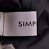 シンプリシテェ SIMPLICITE ポプリンラウンド ビブスシャツ レディース