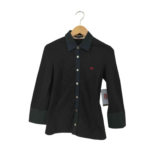 バーバリーロンドン BURBERRY LONDON ノバチェック 7分袖シャツ レディース JPN:1