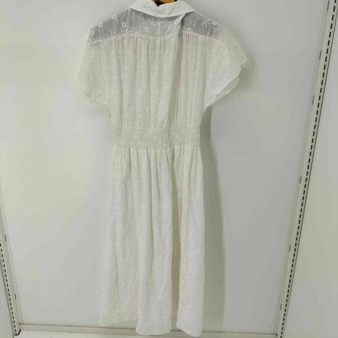 ザラ ZARA 花柄レーススキッパーシャツワンピース レディース JPN:M