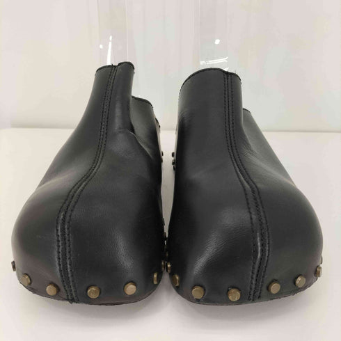 ザラ ZARA レザースタッズ サボ レディース 38