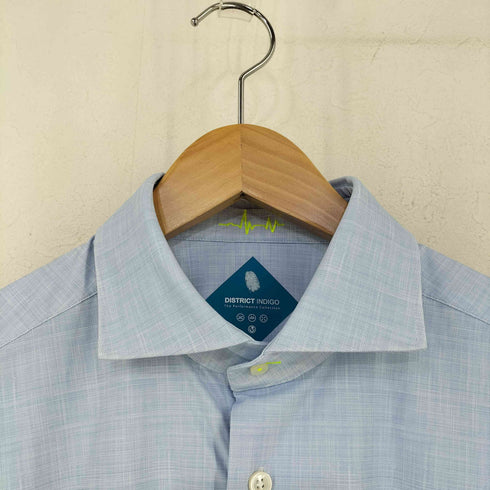 District Indigo ワイドカラーシャツ メンズ 39