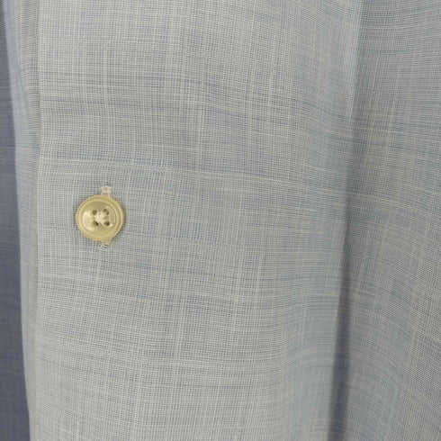 District Indigo ワイドカラーシャツ メンズ 39