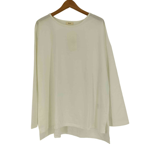 HUG U ボートネック L/S Tシャツ レディース JPN:L