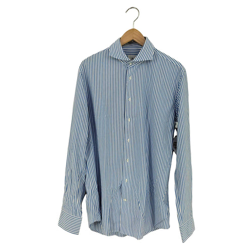A.B.C.L. laboratorio ストライプ ワイドカラーシャツ メンズ import:M