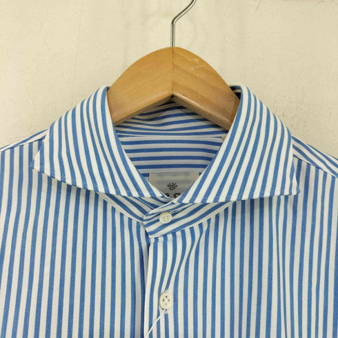 A.B.C.L. laboratorio ストライプ ワイドカラーシャツ メンズ import:M