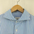 A.B.C.L. laboratorio ストライプ ワイドカラーシャツ メンズ import:M