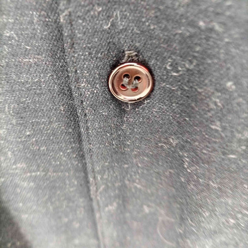 ファクトタム FACTOTUM L/S 開襟ウール混レーヨンシャツ メンズ JPN:46