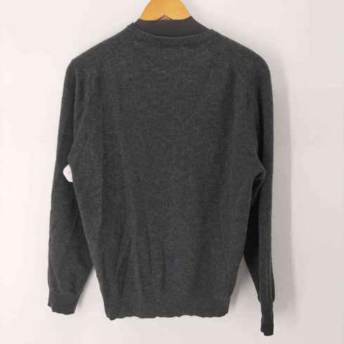 ユニクロ UNIQLO カシミア100% クルーネックニット メンズ JPN:L
