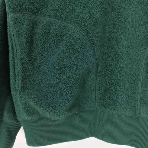 ユニクロ UNIQLO MLBチームロゴ刺繍 ハーフジップ フリースジャケット メンズ JPN:L