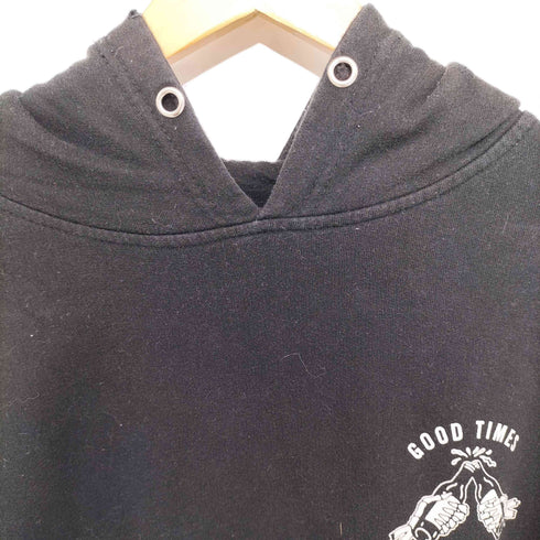 ラーキングクラス LURKING CLASS GOOD TIMES BAD FRIENDS プルオーバー パーカー メンズ import:L