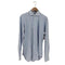 BOGGI MILANO ストライプ ワイドカラーシャツ メンズ import:M