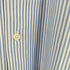 BOGGI MILANO ストライプ ワイドカラーシャツ メンズ import:M