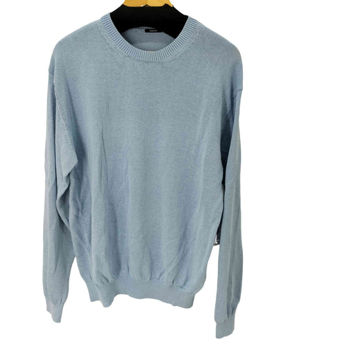 デンハム DENHAM JV RAGLAN KNIT MFT レーヨン混 コットンニット メンズ