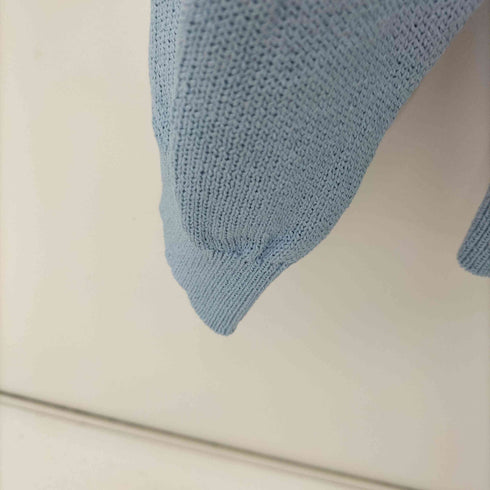 デンハム DENHAM JV RAGLAN KNIT MFT レーヨン混 コットンニット メンズ