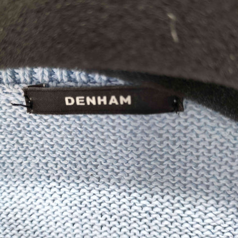 デンハム DENHAM JV RAGLAN KNIT MFT レーヨン混 コットンニット メンズ