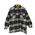 ヒルクロップ HILL CROP チェック柄 裏ボアシャツジャケット メンズ L
