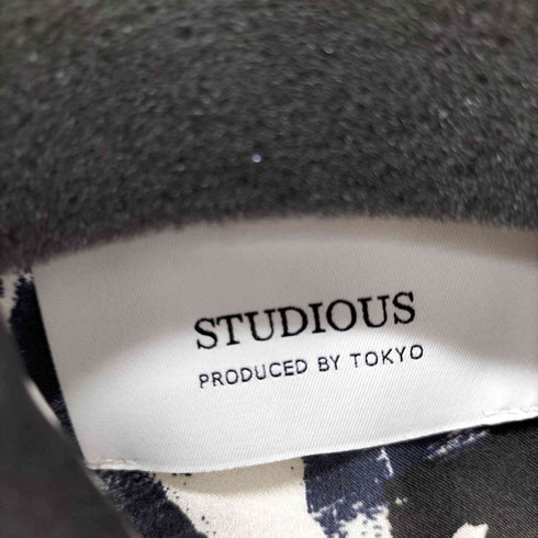 ステュディオス STUDIOUS ヴィンテージパターンショートスリーブドレープシャツ メンズ JPN:1