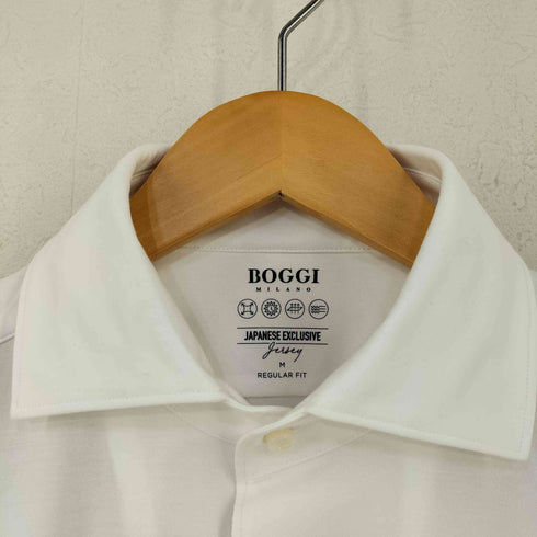 BOGGI MILANO JAPANESE EXCLISIVE ワイドカラーシャツ メンズ import:M