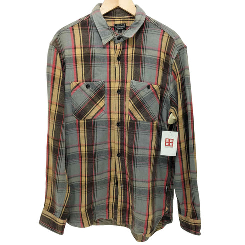 ショット Schott L/S ネル ワークシャツ メンズ import:L