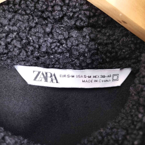 ザラ ZARA ボアシャツジャケット メンズ S-M