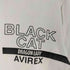 アヴィレックス AVIREX HONEYCOMB WAFFLE T-SHIRTS BLACK CAT ハニカムワッフル クルーネック L/S Tシャツ メンズ import:M