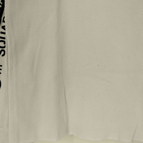 アヴィレックス AVIREX HONEYCOMB WAFFLE T-SHIRTS BLACK CAT ハニカムワッフル クルーネック L/S Tシャツ メンズ import:M