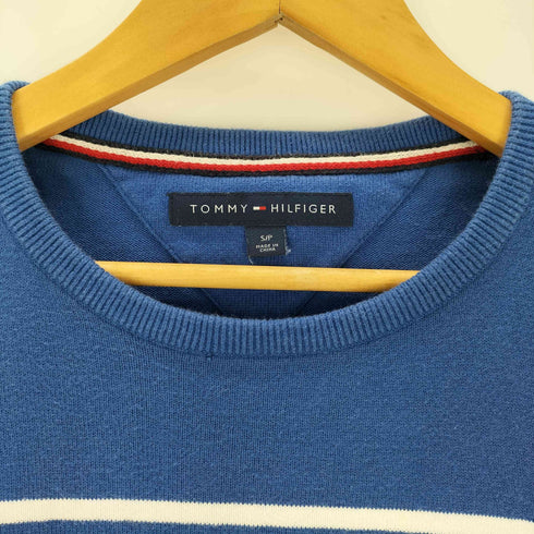 トミーヒルフィガー TOMMY HILFIGER ボーダーニットセーター メンズ import:S