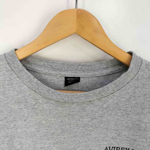 アヴィレックス AVIREX U.S. AIR FORCE GRIFFISS AFB プリント ロングスリーブTシャツ メンズ import:M