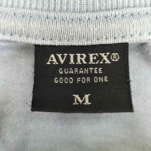 アヴィレックス AVIREX 2nd Air Force PATCH CREW NECK T-SHIRT セカンド エアフォース パッチ クルーネックTシャツ メンズ import:M