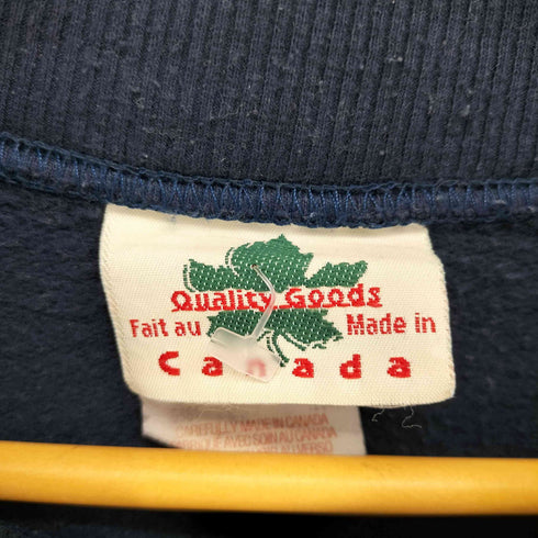 Quality goods Canadaグラフィック プリント スウェット トレーナー メンズ import:M
