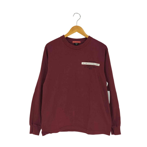 アヴィレックス AVIREX Air National Guard Patch & Print Long Sleeve T-Shirt エア ナショナル ガード パッチ アンド プリント ロングスリーブTシャツ メンズ import:M