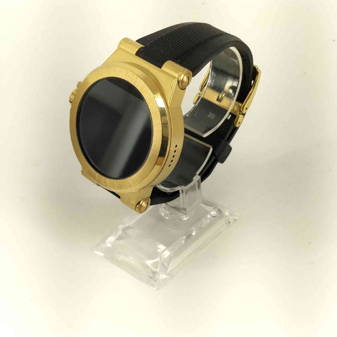 マイケルコース Michael Kors Gold-Tone Display Watch スマートウォッチ DW2D 充電USB付 メンズ
