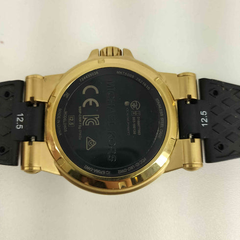マイケルコース Michael Kors Gold-Tone Display Watch スマートウォッチ DW2D 充電USB付 メンズ
