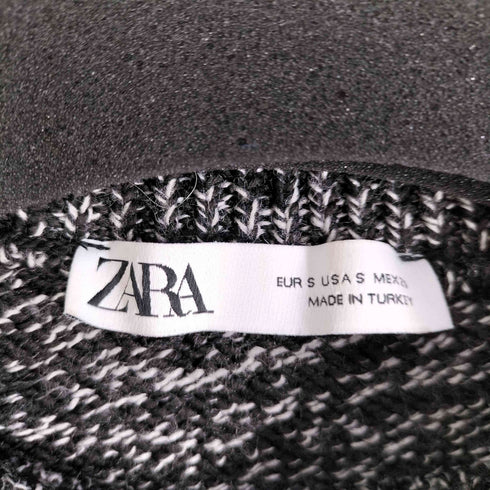 ザラ ZARA オーバーサイズ ツイストヤーンニットベスト レディース import:S