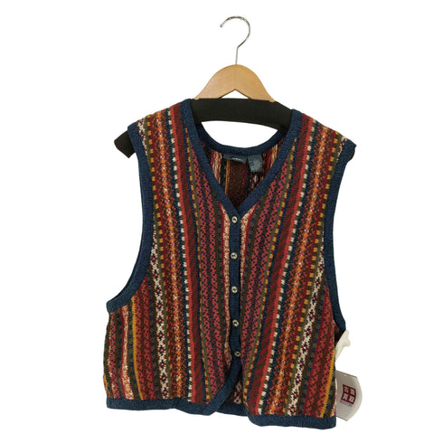 リズウェア LIZ wear オーストラリア製 ニットベスト レディース import:L
