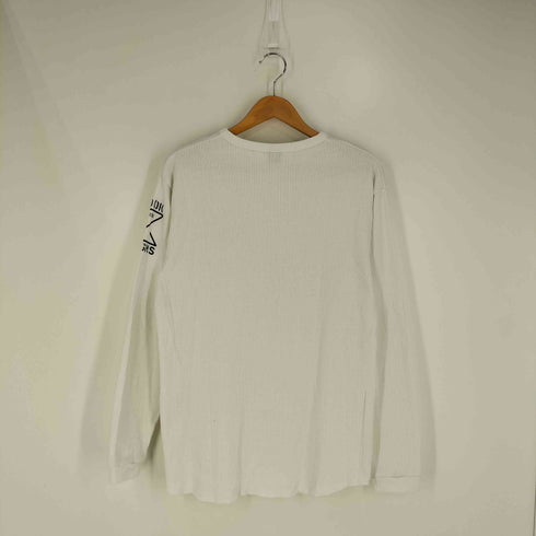 アヴィレックス AVIREX Weather Watcher L/S RIB TEE ウェザー ウォッチャー リブ ロングスリーブTシャツ メンズ import:M