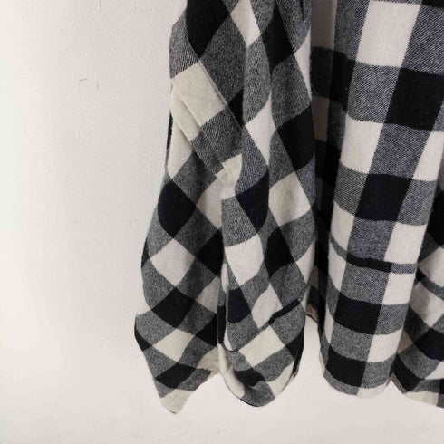 トリココムデギャルソン tricot COMME des GARCONS 16AW 変形 ブロックチェック フランネル ワンピース レディース import:S