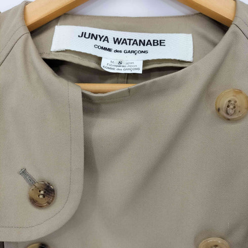 ジュンヤワタナベコムデギャルソン JUNYA WATANABE COMME des GARCONS AD2014 15SS ショートトレンチコート レディース JPN:S