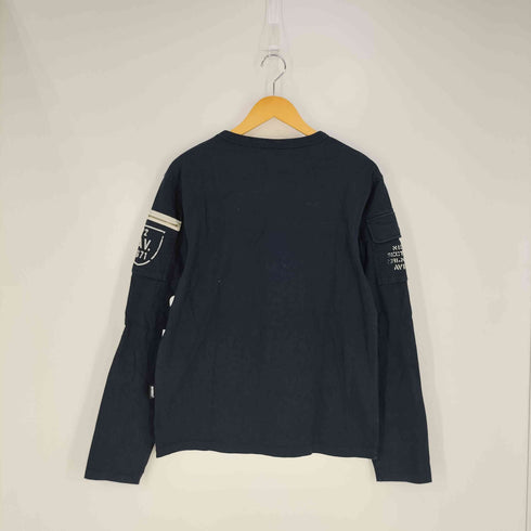 アヴィレックス AVIREX Fatig Long Sleeve T-Shirt ファティーグ ロングスリーブTシャツ メンズ import:M