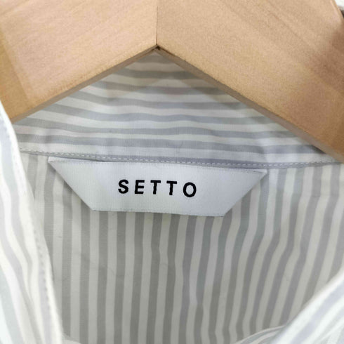 SETTO SS OKKAKE SHIRT レディース FREE