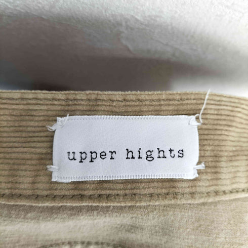 アッパーハイツ upper hights 別注 TAYLOR CORDUROY DENIM レディース 27